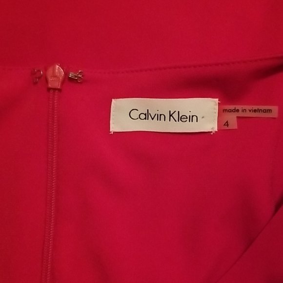Red Calvin Klein Dress - Picture 5 of 5